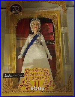Mattel Barbie Signature Queen Elizabeth II Platinum Jubilee Doll New In Hand