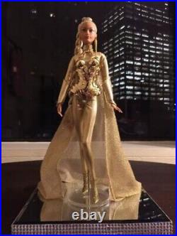 Mattel Golden Galaxy Barbie 2016 U. S. Convention Dolls Platinum Label from Japan
