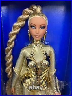 Mattel Golden Galaxy Barbie 2016 U. S. Convention Dolls Platinum Label from Japan