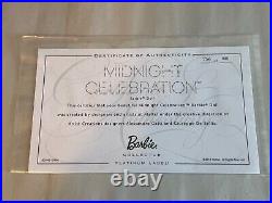 Midnight Celebration Platinum Label 2014 Convention Barbie NRFB #756/900 BDH43