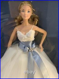 Monique Lhuillier Bride Barbie Platinum Label. New In Box 2006 SIGNED