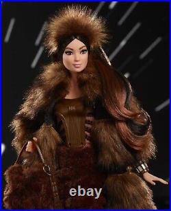 NEW 2020 STAR WARS X CHEWBACCA Barbie Doll withSHIPPER Platinum Ed. NRFB