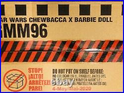 NIB Barbie Mattel Barbie Star Wars Chewbacca Platinum Label NEVER OPENED