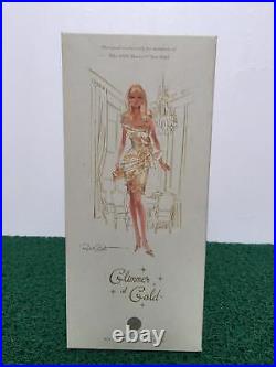 NRFB 027084822151 Barbie Glimmer of Gold Mattel R4495 Platinum Label
