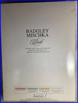 NRFB 2004 Badgley Mischka Bride Barbie PLATINUM Label #433 of 999