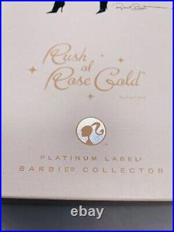 NRFB Barbie'Rush of Rose Gold' 2011 Platinum Label Collection. No. 189 of 999