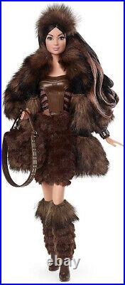New 2020 Star Wars Barbie Doll Chewbacca Platinum Label Fur Fashion Asian Face