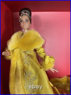 New Guo Pei Barbie Signature Doll Limited Edition Wearing Golden-Yellow Gown