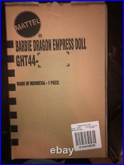 New NRFB Gold Label Barbie Dragon Empress + Shipper Box GHT44 Christmas Barbie