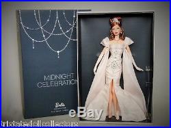 New Year's MIDNIGHT CELEBRATION 2014 NBDC CONVENTION Barbie Platinum BDH43 NRFB