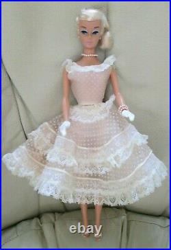 New+de-boxedswirl Platinum Barbie966plantation Belle1959 Repro Doll+fashion
