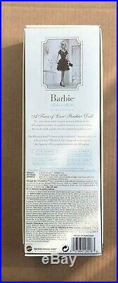 PLATINUM LABEL BLONDE BARBIE SILKSTONE A TRACE OF LACE NRFB #356/500 Signed