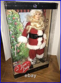PLATINUM LABEL I Love Lucy SANTA FRED MERTZ Barbie KEN Doll CHRISTMAS Show RARE