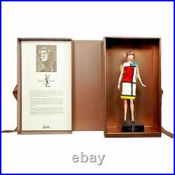 PLATINUM LABEL Yves Saint Laurent BARBIE Dolls Set of 2 SOLD OUT mint in box NEW