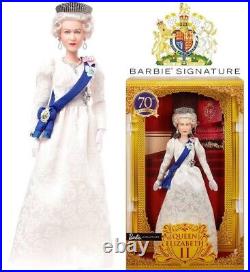 PREORDER Barbie Queen Elizabeth II Platinum Jubilee Doll Signature Collection