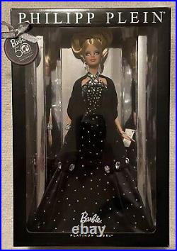 Philipp Plein 50th Anniversary Barbie Doll Platinum Label 2009 Mattel 171 of 999
