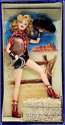Pin-Up Girls Way Out West Barbie Doll 2005 Mattel K3162