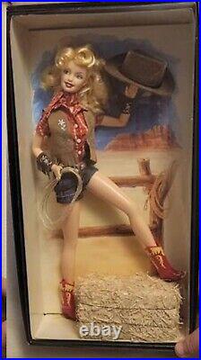 Pin Up WAY OUT WEST PIN UP GIRLS BLONDE BARBIE PLATINUM LABEL