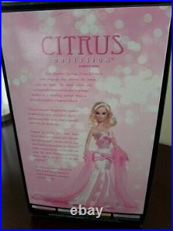 Pink Grapefruit Citrus Flavor Obsession Barbie Collector Platinum Label NRFB