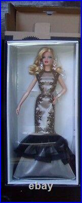 Platinum 2015 Classic Evening Gown Barbie Black & White Collection