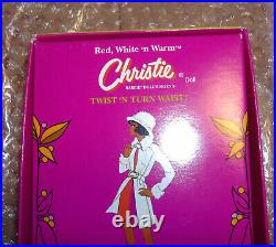 Platinum Label Barbie Red, White,'n Warm Christie Vintage Repro AA NRFB 2007