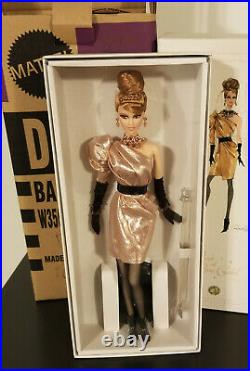 Platinum Label Barbie Rush of Rose Gold + Shipper BFC Mattel NRFB #369 of 1000