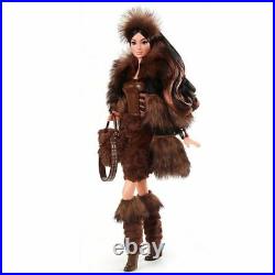 Platinum Label Chewbacca X Star Wars Barbie Doll With Faux Fur Coat & Boots