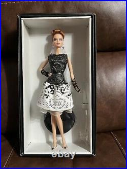 Platinum Label Laser-Leatherette Dress 2014 Barbie Doll. Fan Club Exclusive