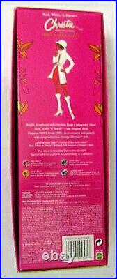 Platinum Red, White & Warm Christie Barbie Friend Reproduction