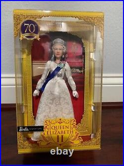 Queen Elizabeth II 70th Anniversary Barbie Signature Doll 2021 Mattel Hcb96 Nib
