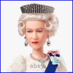 Queen Elizabeth II Platinum Jubilee Doll Mattel Creations GOLD LABEL Barbie NEW