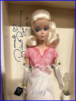 RARE Barbie Convention 2016 Silkstone Doll Signed by Robert Best Platinum Label