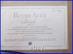 REEM ACRA Bride Blonde Barbie NRFB Platinum Label Ltd 999 pc. L3549