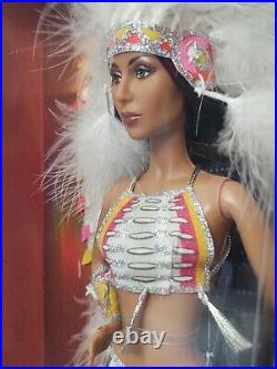 Rare Black Label Native CHER Barbie Doll Fashion Bob Mackie Designer New