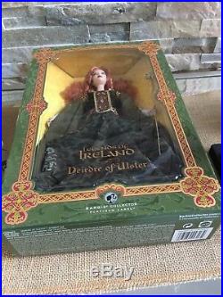 Red Haired Legends of Ireland DEIRDRE of ULSTER Barbie DOLL PLATINUM LABEL NRFB