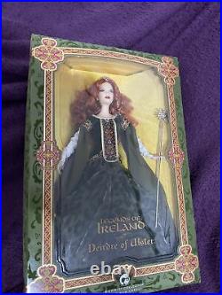 Red Haired Legends of Ireland DEIRDRE of ULSTER Barbie DOLL PLATINUM LABEL (lf)