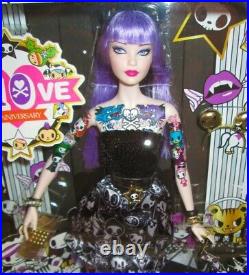 SIGNED by Bill Greening Platinum Label Tokidoki Barbie Doll NRFB Purple Hair