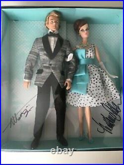 Signed 2011 Platinum Label Convention Spring Break 1961 Barbie & Ken Dolls NRFB