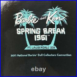 Spring Break 1961 Barbie and Ken Giftset National Collectors Convention 2011
