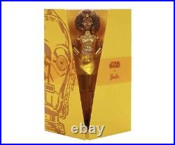 Star Wars C-3PO Barbie with Original Shipper GLY30 In Hand Gold Accents