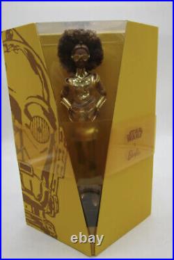 Star Wars X Barbie Collector Doll C-3PO Gold #GLY30 With Shipper