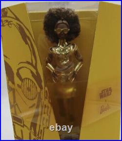 Star Wars X Barbie Collector Doll C-3PO Gold #GLY30 With Shipper