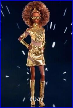 Star Wars X Barbie Collector Doll C-3PO Gold #GLY30 With Shipper. LIMITED EDITION