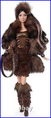 Star Wars X CHEWBACCA Barbie PLATINUM Doll Mattel GMM96 BNIB NRFB Only 5000 Made