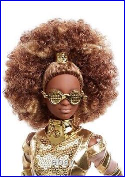 Star Wars x Barbie Gold Label C-3P0 x Barbie Doll Rare New Sealed In Box Disney
