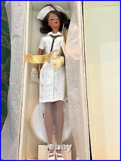 The Nurse Barbie Doll, Platinum Label, Genuine Silkstone Body, African American
