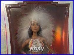 Vintage 2007 Cher Bob Mackie Native American Indian Barbie Doll L3548 NIB BKLB