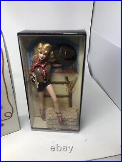 Way Out West Barbie Pin-Up Girls Collection Platinum Label
