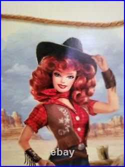 Way Out West Barbie Pin-Up Girls Collection Platinum Label NRFB