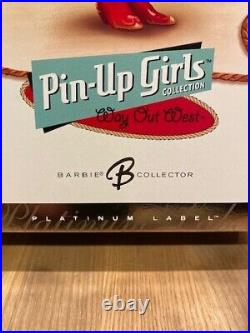 Way Out West Barbie Pin-Up Girls Collection Platinum Label NRFB K3162